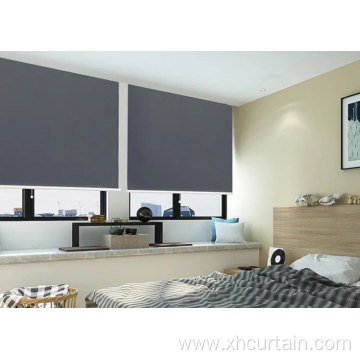 Polyester Low Sheer Shading Dyed Roller Blind Curtains